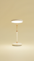 Cream Finish LED Desk Lamp
